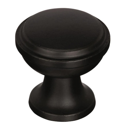 Amerock 1.19 in. Westerly Cabinet Knob - Black Bronze A53718 BBR